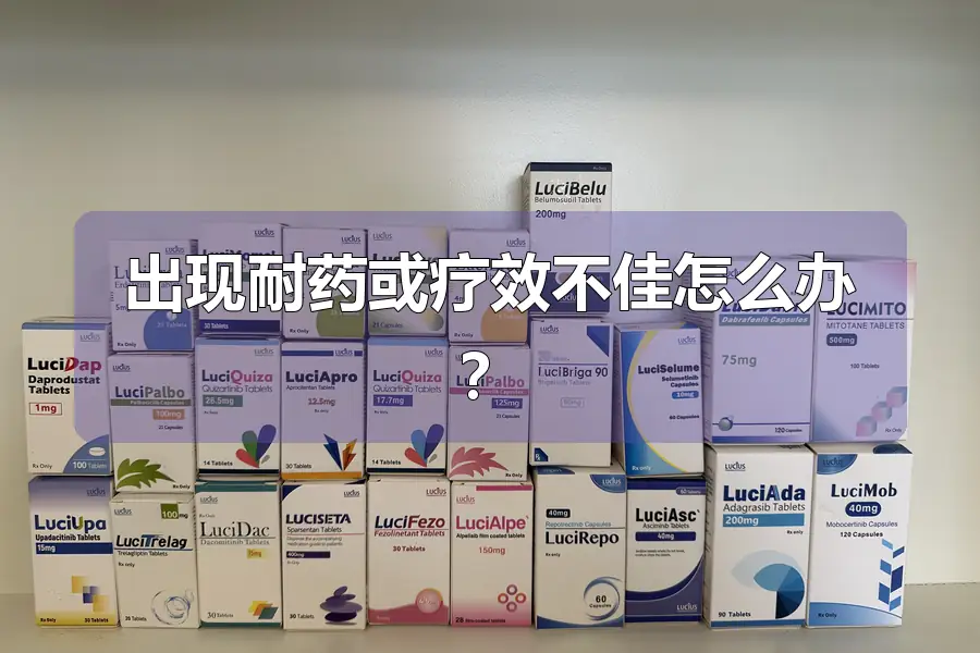 出现耐药或疗效不佳怎么办?